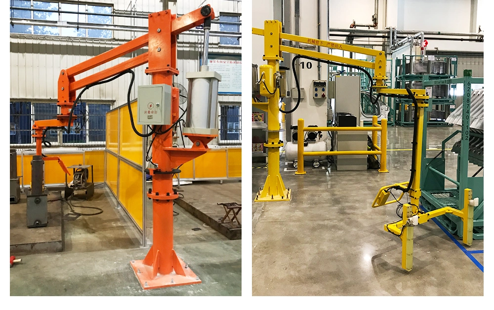 60kg Barrel Lifting Equipment Roll Pneumatic Gripper Industrial Mobile Lifting Hand Material Handling Manipulator